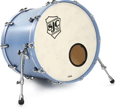 Sjc Custom Drums Tour Series Bass Drum 18 Inch X 22 Inch Lavender