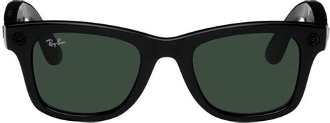 Ray Ban Black Wayfarer Stories Smart Sunglasses Ray Ban