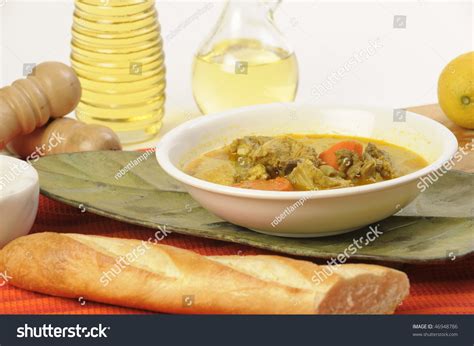 Vietnamese Food Curry Bread Stock Photo 46948786 Shutterstock