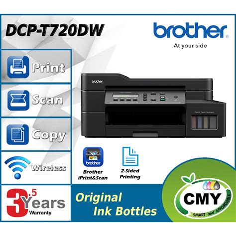 Brother DCP T710W Brother DCP T720DW Refill Ink Tank Printer 3 In 1