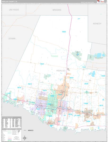 Hidalgo County, TX Maps