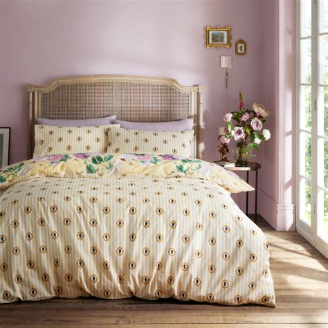 Bridgerton Wisteria Bouquet Duvet Cover Set By Catherine Lansfie