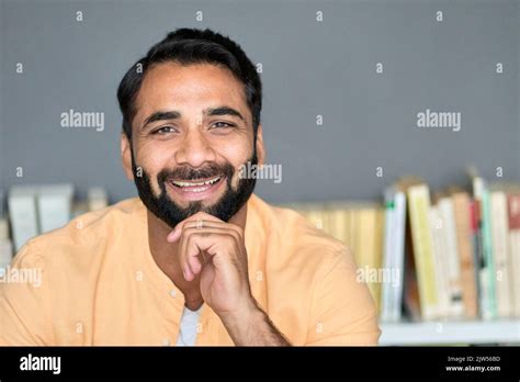 Smiling Indian Man Face