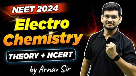 ELECTROCHEMISTRY CLASS 12 CHEMISTRY NEET 2024 ELECTROCHEMISTRY ONE