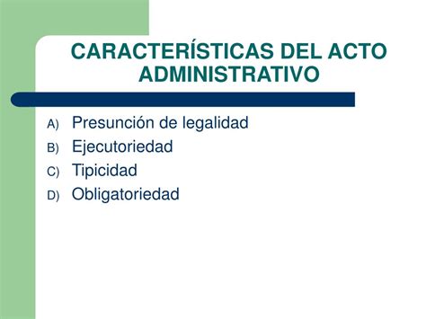 Ppt Acto Administrativo Powerpoint Presentation Free Download Id