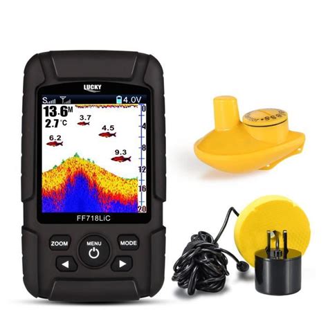 Lucky Ecosondeur P Che Sondeur De Poisson Fish Finder M De