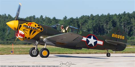 Aircraft N401WH 1942 Curtiss P 40K Warhawk C N 42 10256 Photo By