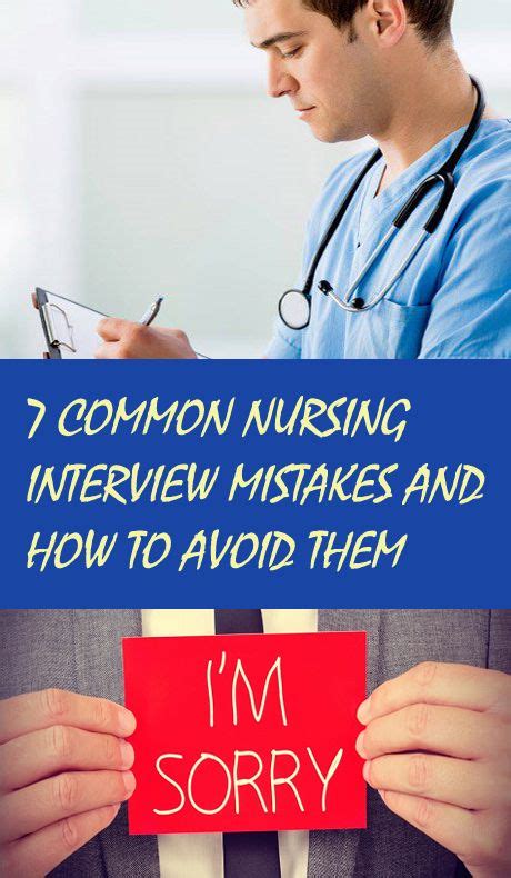 Common Nursing Interview Mistakes And How To Avoid Them Interview