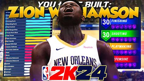 Nba K Rare Zion Williamson Build Dominant Pure Slasher Pf W