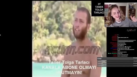 ANNA DENİZ TANER TOLGA TARLACI KOMİK ANLAR İZLİYOR YouTube