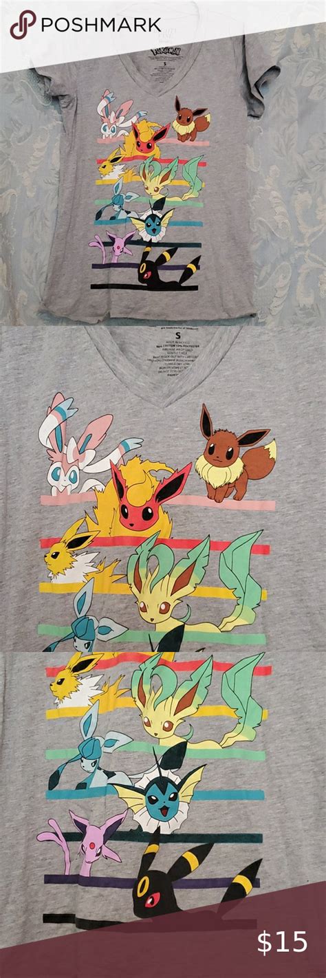 Eevee Evolution Shirt Eevee Evolutions Eevee Pokemon Shirts