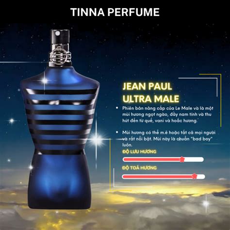 Nước Hoa Nam Jean Paul Gaultier Ultra Male EDT Intense Chiết 10ml