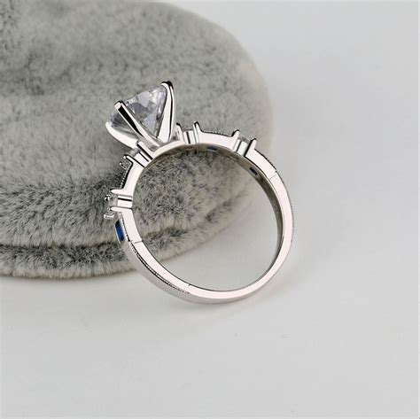 Anillo Corazón Plata Ley 925 Con Zirconia Y Caja De Regalo 399 00