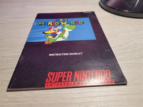 Manual De Instrucciones Super Mario World Snes Cuotas Sin Inter S