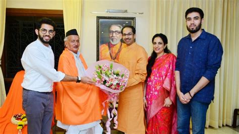 Governor Bs Koshyari Dines With Uddhav Thackeray At Matoshree India Today