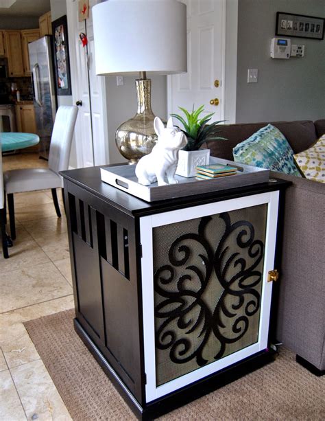 Studio 7 Interior Design: DIY: Dog Crate End Table