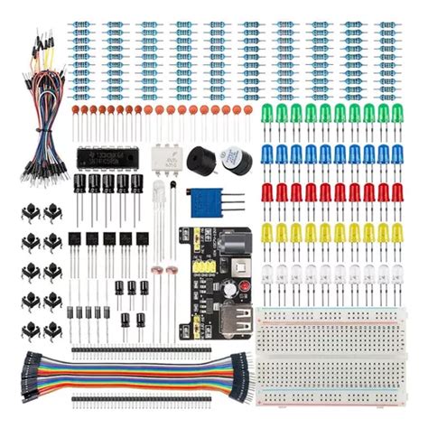 Kit B Sico De Inicio Para Uno R Compatible Con Arduino Cuotas Sin