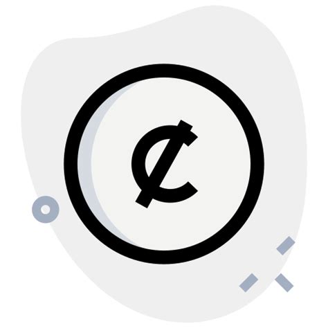 Cents symbol - free icon