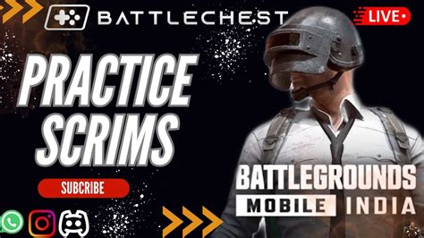 Bgmi Practice Scrims Battlechestgames Youtube