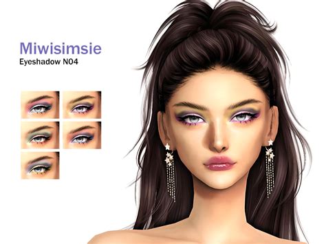 Miwisimsie Eyeshadow N Screenshots The Sims Create A Sim