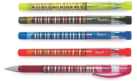 Montex Mega Lcd Glider Ink Ball Pen Pack Of Amazon In Office