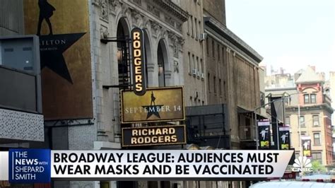 Ny S Broadway Metropolitan Opera Carnegie Hall To Require Vaccines