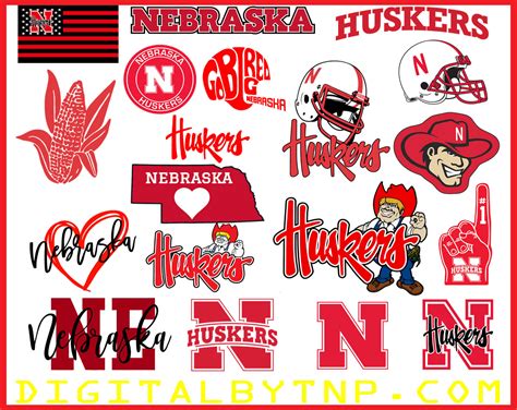 Nebraska Husker Svg Ncaa Svg T Shirt Design Cut Files Print Files