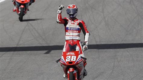 Gp Aragon Moto Vince Guevara Secondo Sasaki Foggia Solo