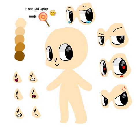 chibi base   chirpderp  deviantart