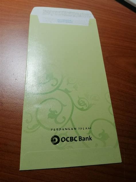 Ocbc Bank Sampul Raya Sdr Green Packet Hobbies Toys Collectibles