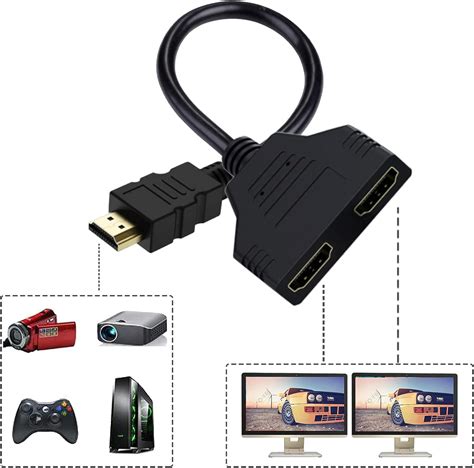 Amazon Cable Adaptador Divisor Hdmi Divisor Hdmi En Salidas