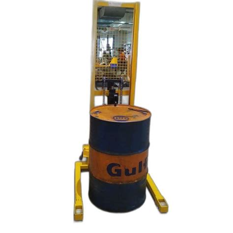 Manual Hydraulic Drum Lifter Lifting Capacity 300 Kg At Rs 45000 In