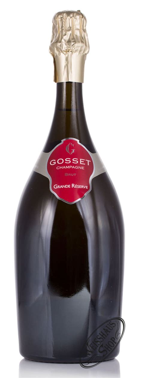 Gosset Grand Reserve Brut Champagner 12 Vol 1 50l Magnum Weisshaus Shop