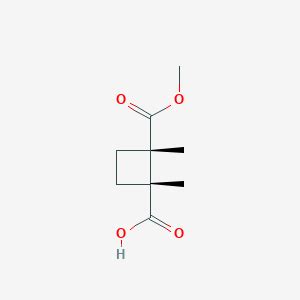 1R 2S 2 Methoxycarbonyl 1 2 Dimethylcyclobutane 1 Carboxylic Acid