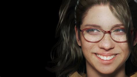 Devil May Cry Brunette Women With Glasses Black Background Video Games Freckles Nico