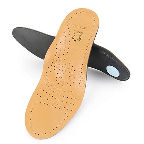 Semelles orthopédiques en cuir pour hommes et femmes baskets de haute