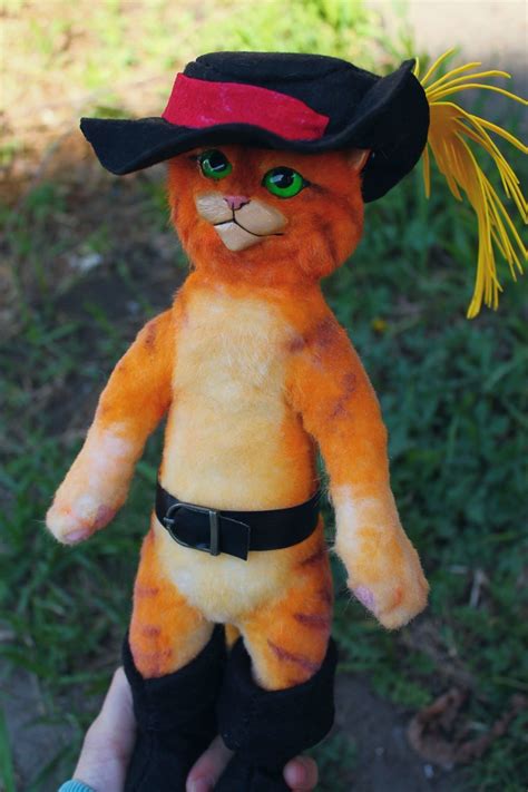 Игрушка кот в сапогах Мягкая игрушка кот в сапогах Игрушка Огнезвезд в ...