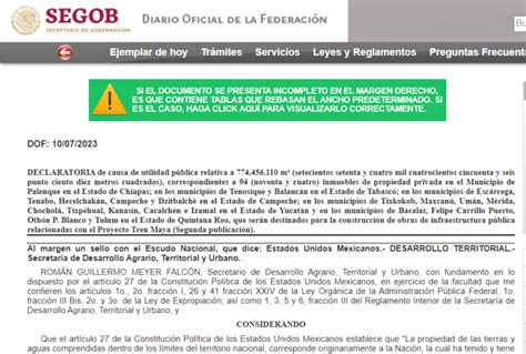 Expropian casi 17 hectáreas más para Tren Maya Página 66