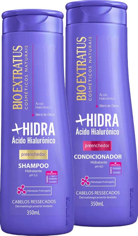 Kit Bio Extratus Mais Hidra Shampoo E Condicionador 350mL