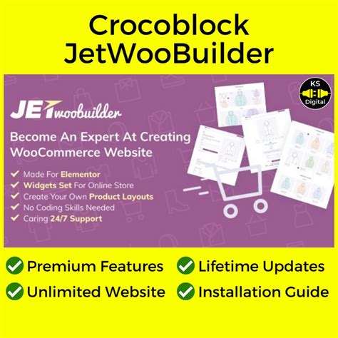 Latest Crocoblock JetWooBuilder WordPress Plugin Free Updates