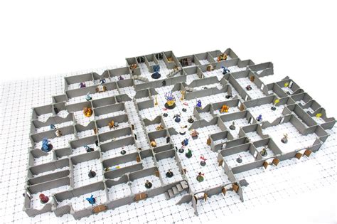 Buy Modular Dungeon System Op And Rpg Terrain Game Set For Dungeons