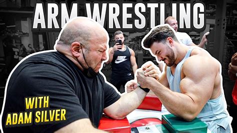 Arm Wrestling Larry Wheels Videographer Stronger Than I Thought Bicep And Tricep Workout