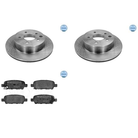 MEYLE BREMSSCHEIBEN 292mm BELÄGE HINTEN passend für RENAULT KOLEOS 1 HY