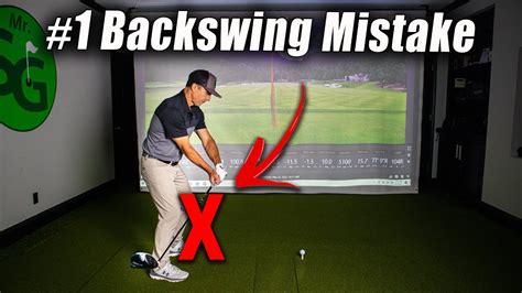 The Biggest Mistake Golfers Make With Their Backswing Youtube