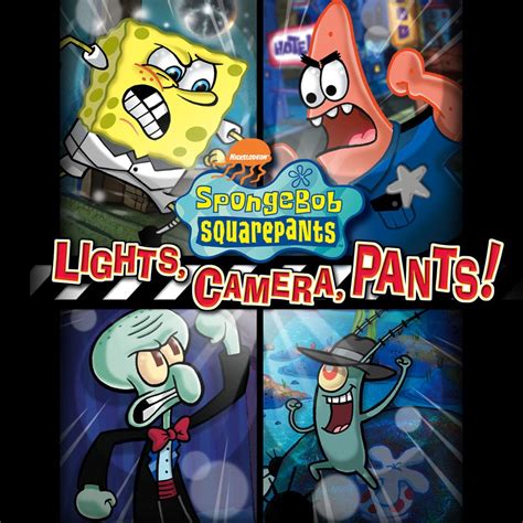 Spongebob Squarepants Lights Camera Pants Ps2 Xbox Gc Gamerip