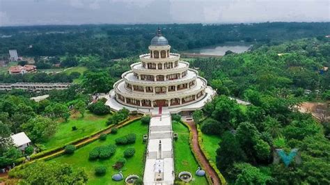 Isha Yoga Center Aerial View Yogawalls