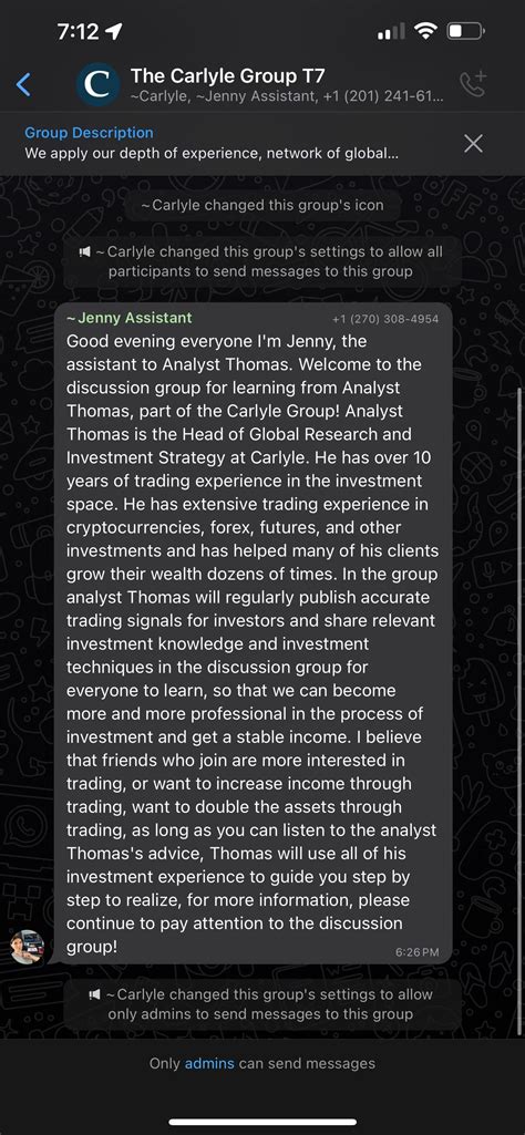 WhatsApp Group Chat scam : r/Scams