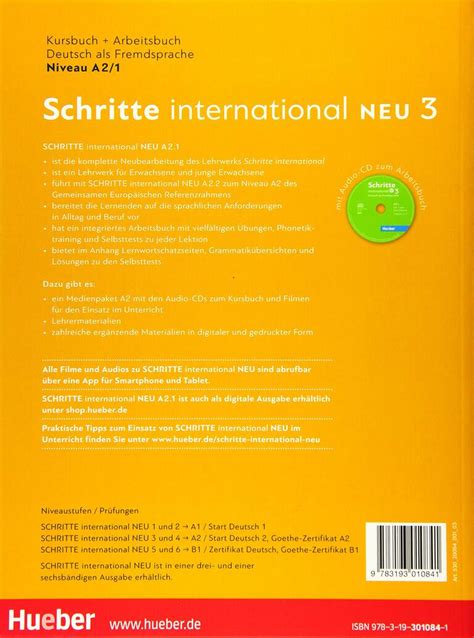 Schritte International Neu A21a22 Kurs Und Arbeitsbuch