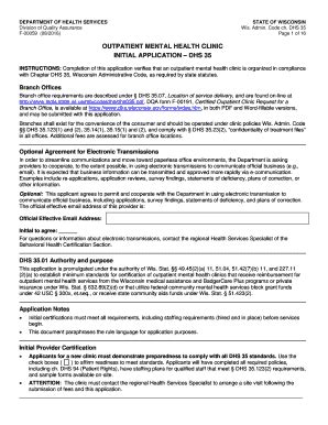 2010 Form WI DHS F 00059 Fill Online Printable Fillable Blank