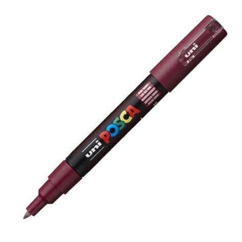 Marker Pigmentowy Posca Ciemno Czerwony Pc 1m 60 Uni Posca Sklep